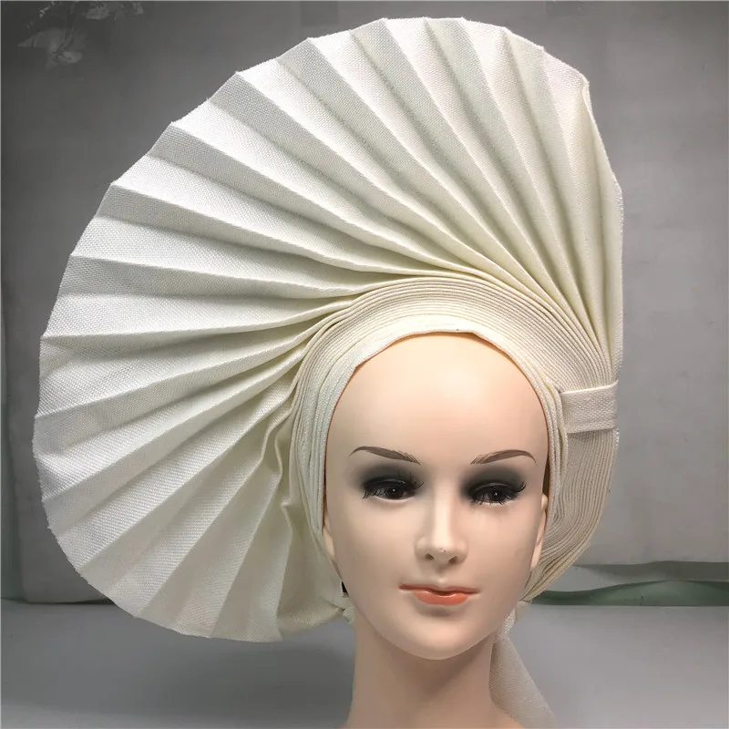 Тюрбаны gele для женщин нигерийские aso oke капор Анкара африканская шапка