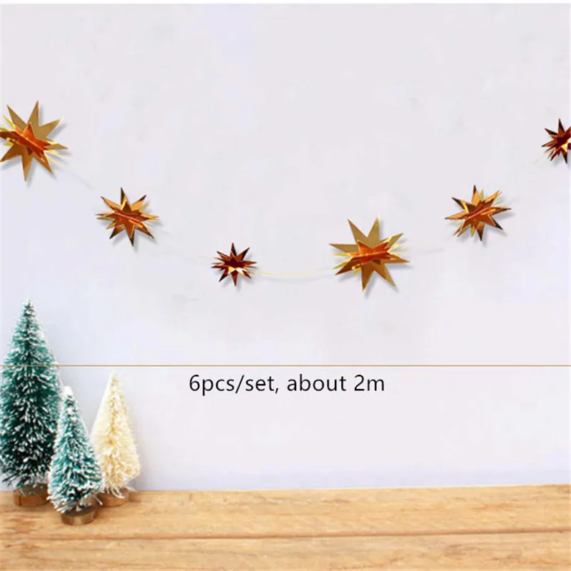 

1Set Birthday Party Decoration Set Black Gold Paper Fans Flower Foil Gold Star Garland Dot Banner Kid Baby Shower Party Supplies