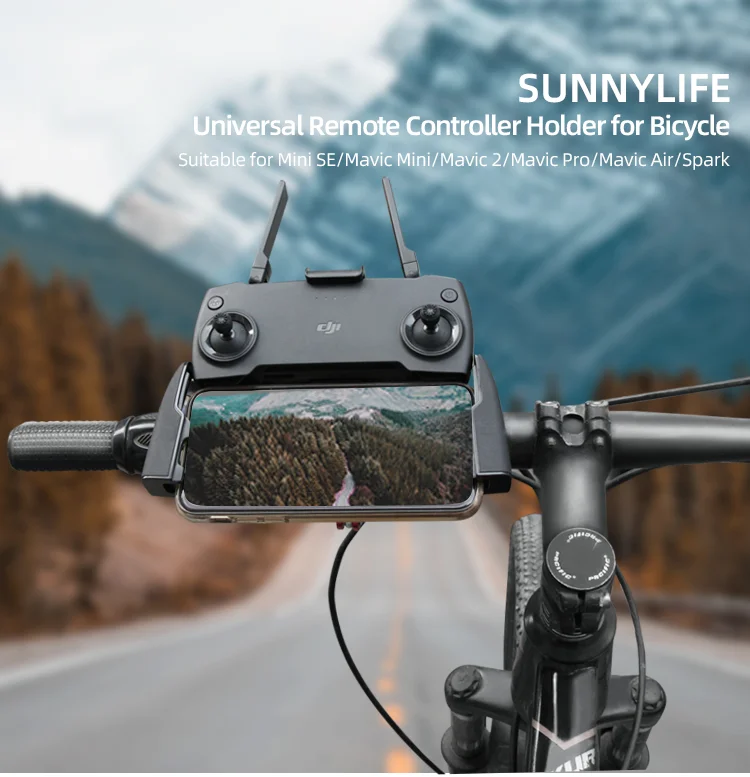 

Remote Control Bike Holder with Sports Camera Bike Clip for Mini SE Royal 2 Xiao