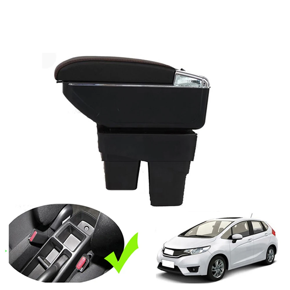 Подлокотник для Honda Fit Jazz Hatchback 2014 2015 2016 2017 2018 2019|armrest box|armrest storage boxarmrest |