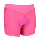 Женское Велосипедное нижнее белье, шорты, спортивные плотные велосипедные шорты с узором, гелевые женские шорты для горных велосипедов, велосипедное нижнее белье