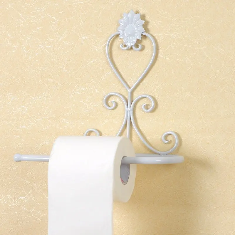 Держатель туалетной бумаги для ванной комнаты Ретро кованого железа рулон