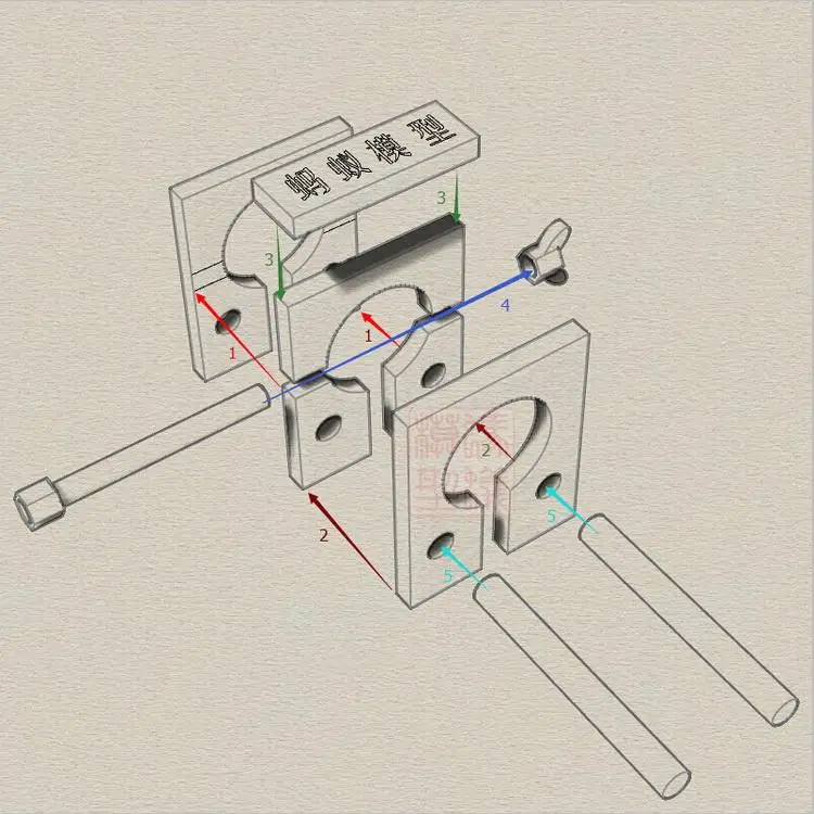 

Ship model Rib Clip Ship model building kits accessories Tool 1set