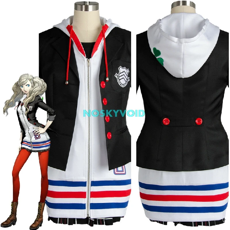 Костюмы для косплея Анны такамаки Persona 5 пантера школьная форма P5 Takamaki Ann костюм
