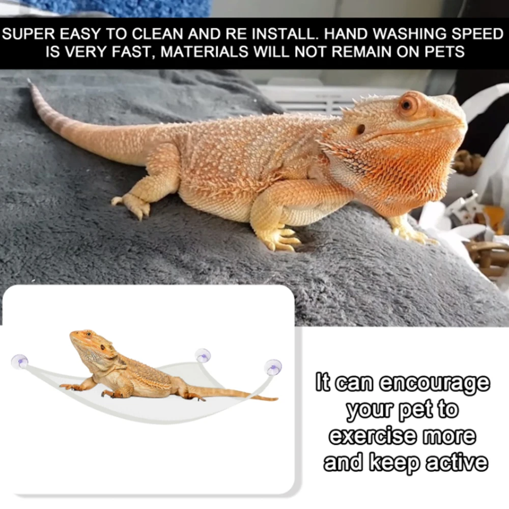 Сетчатая подвесная кровать для домашних животных 2 шт./компл. качели из ткани Оксфорд рептилий змей ящериц