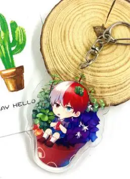 Мой герой academic фигурка игрушка акриловый брелок мидория изуку Bakugou катсуки Todoroki Shoto симпатичный брелок для мальчиков - Цвет: A17