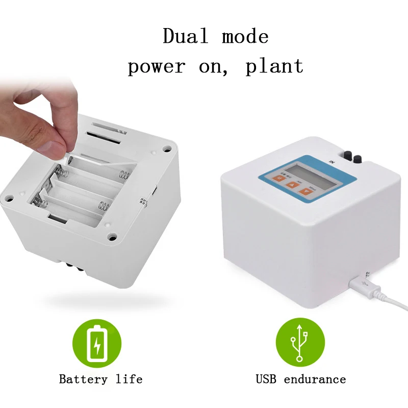 

2020 New Garden DIY Automatic Watering-device Timer-system Drip-irrigation Water-pump Potted Plant Intelligent Watering Kits