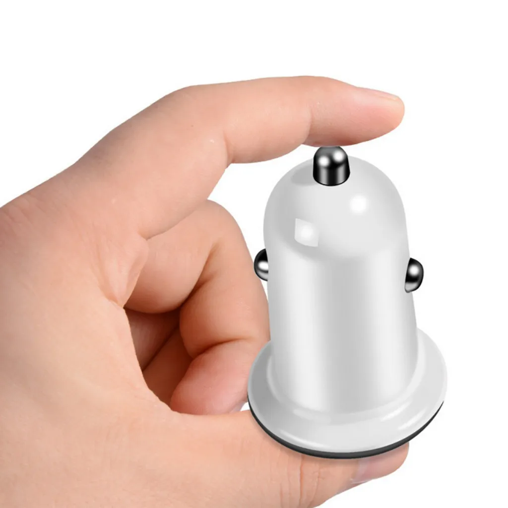 Автомобильное зарядное устройство с двумя портами USB гальванический мобильный