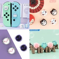 frog fox game cat thumb stick grip cap joystick protective cover for nintendo switch ns lite joy con controller thumbstick case