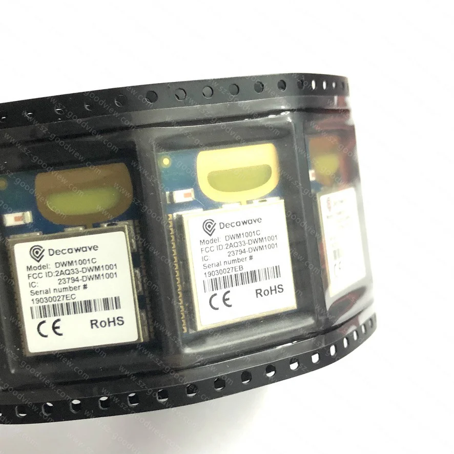 Original DWM1001C v4.0 UWB 2.4GHz 6.5GHz Transceiver Module DWM1001 802.15.4 |