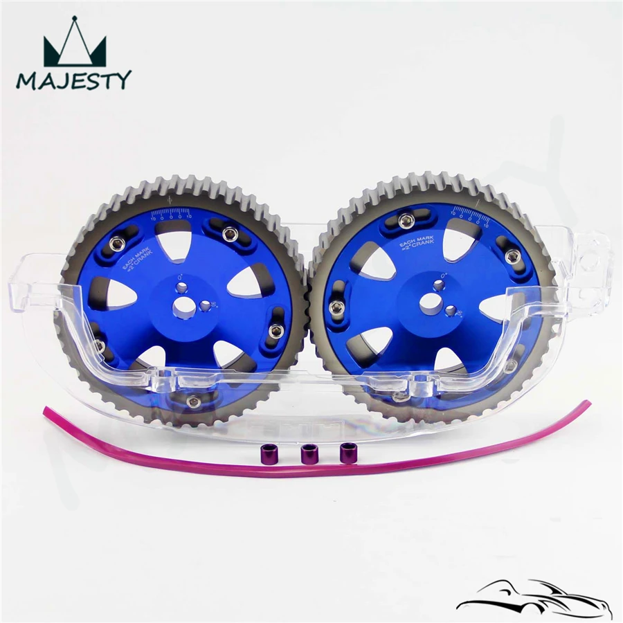 Зубчатый шкив + Крышка для камеры Mitsubishi EVO 1 3 Eclipse DSM 4G63 92 95|cam gears pulley|cam covercam |