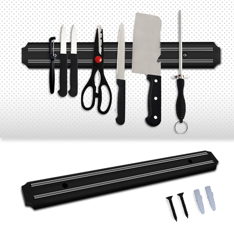 Настенный магнитный держатель для ножей из нержавеющей стали Блок Магнит Стойка