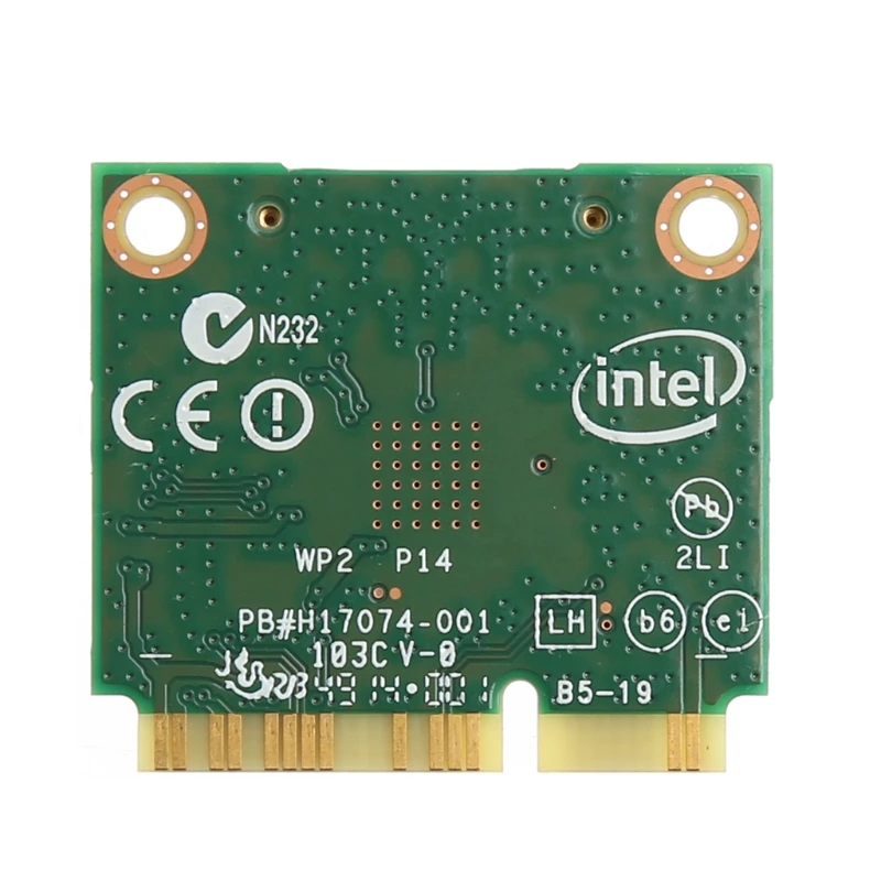 Двухдиапазонная беспроводная карта Mini PCI-E 4 0 совместимая с Bluetooth для Intel 7260 AC DELL