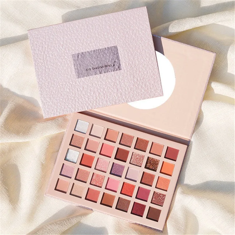 

35 Colors Eyeshadow Pallete Matte Shimmer Eye Shadow Powder Long-lasting Waterproof Eye Make Up Palette Maquillage