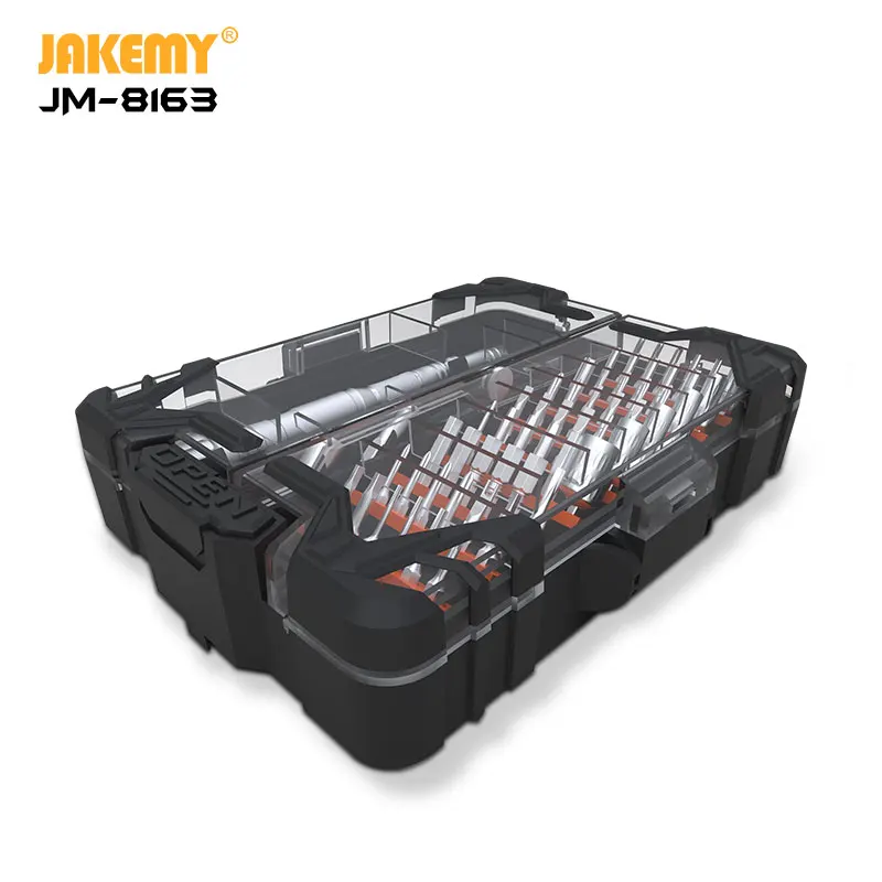 JAKEMY JM-8163 оригинальный 62 в 1 Набор прецизионных отверток магнитные биты для