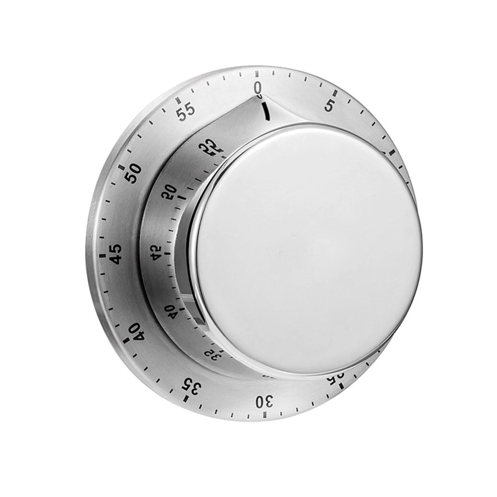 

Kitchen Timer Large Dial With Magnet Base Mechanical Alarm Stainless Steel Countdown Lightweight Waterproof Rustproof Loud Sound