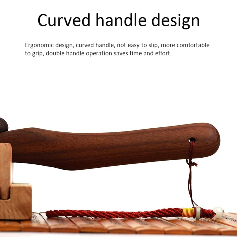 

48cm Long Wooden Spa Muscle Fascia Body Leg Relaxing Tool Cellulite Blaster Guasha Scraping Stick Fast Large Area