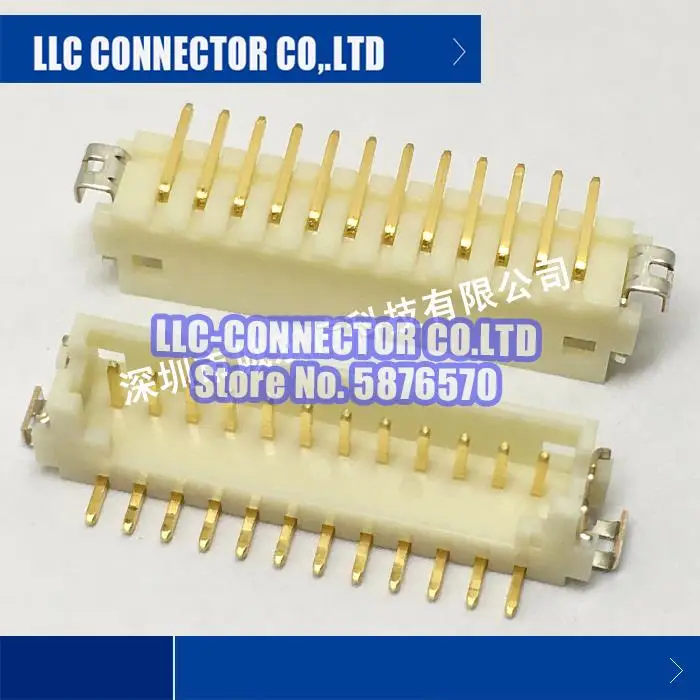 

10 pcs/lot DF13C-12P-1.25V legs width:1.25MM 12PIN Connector 100% New and Original