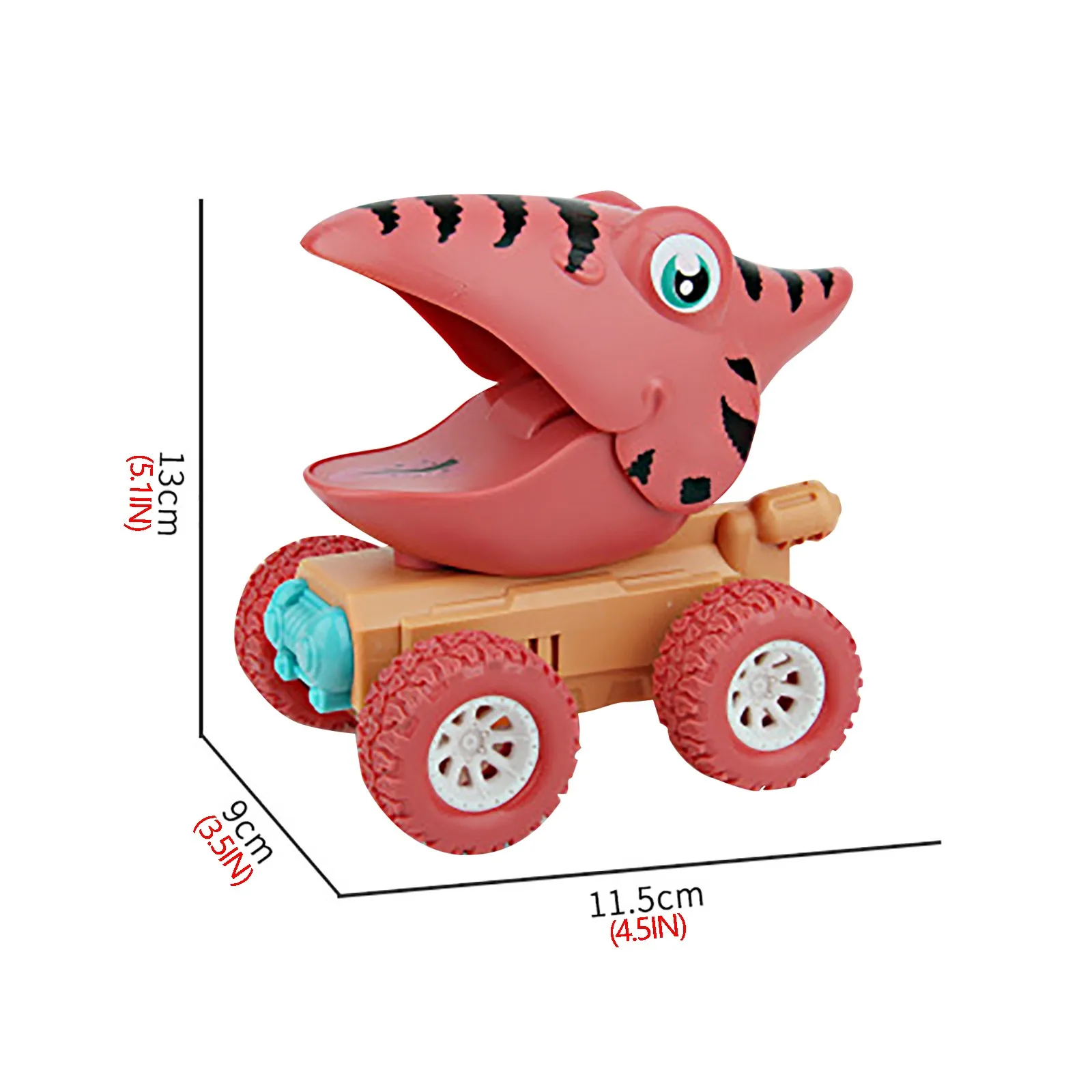 

Best Gifts Pull Back Vehicles Toys Christmas Gifts Boys&girls Dinosaur car Four-wheeled Car Dinosaur Model Car For 3-9 Year Old