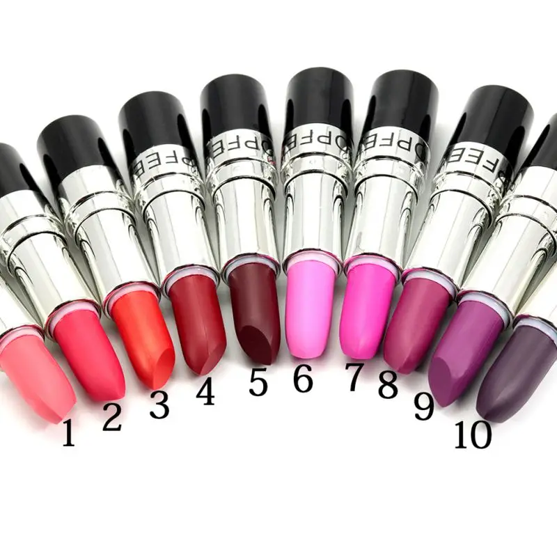 20 Different Colors Sexy Matte Lipstick Long-lasting Easy to Wear Pencil Lip Stick Cosmetic With Box |