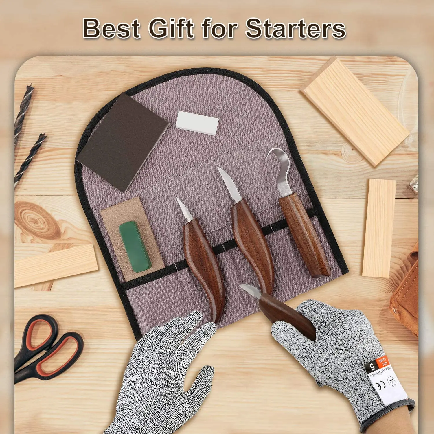 

3/5pcs Chisel Woodworking Cutter Hand Tool Set Wood Carving Knife DIY Peeling Woodcarving Spoon Carving Cutter Dropshipping