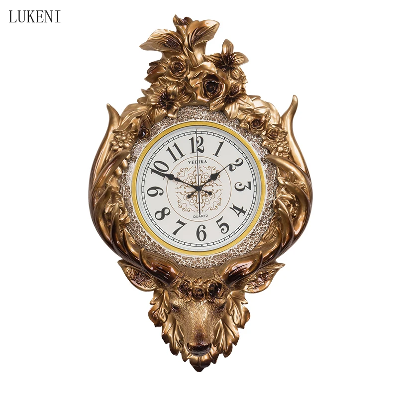 Настенные часы в европейском стиле американский Ретро стиль атмосферные для