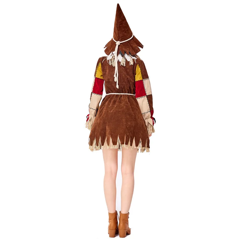 

Halloween Adult Clothes Game Cosplay Outdoor Activity Game Fairy Tale Scarecrow Masquerade Stage Theater Costume