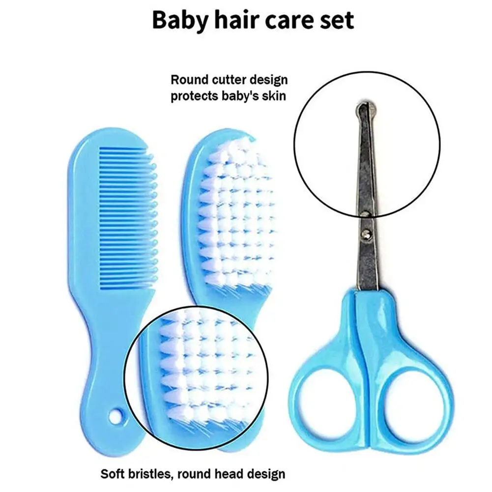 8pcs/set Baby Nail Scissors Clipper Portable Infant Child Healthcare Tools Sets Newborn Grooming Care Kits For Toddler Gift | Мать и