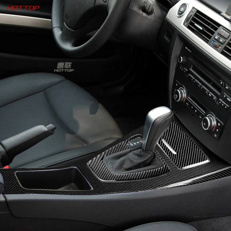 ABS Carbon Fiber Texture Black Shifter Box Panel For BMW 3 Series E90 E92 E93 | Автомобили и мотоциклы