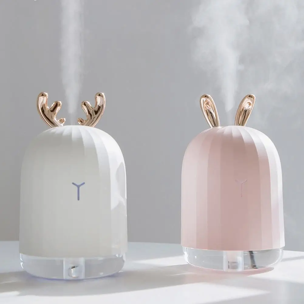

Cute Deer/Rabbit LED USB Home Office Car Air Humidifier Mist Diffuser