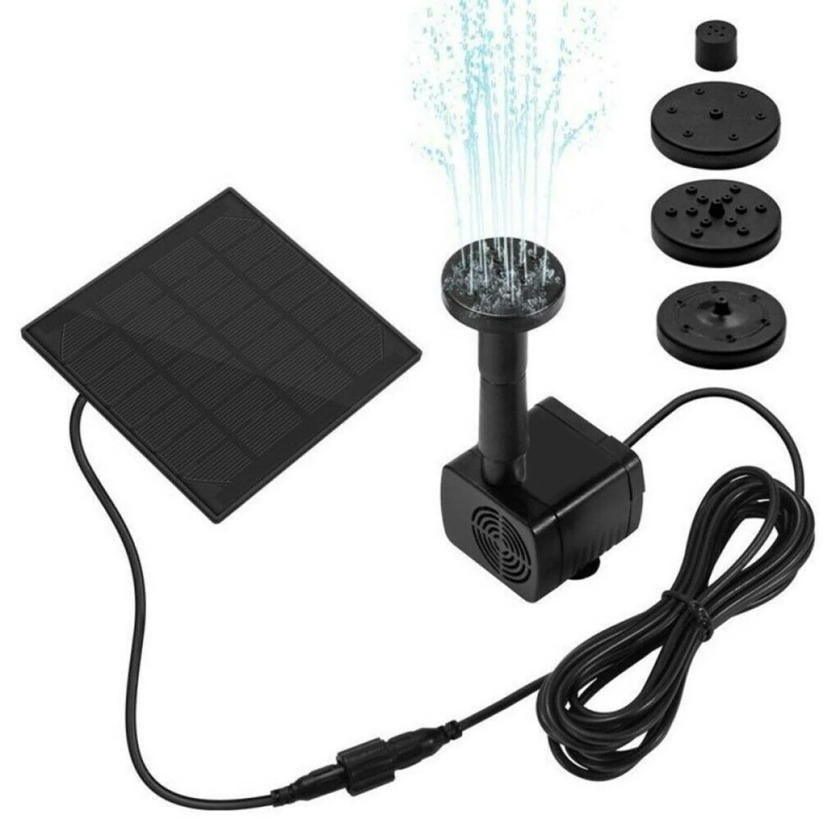 Водяной насос на солнечной батарее фонтан 180 л/ч водяные насосы для птичьих ванн