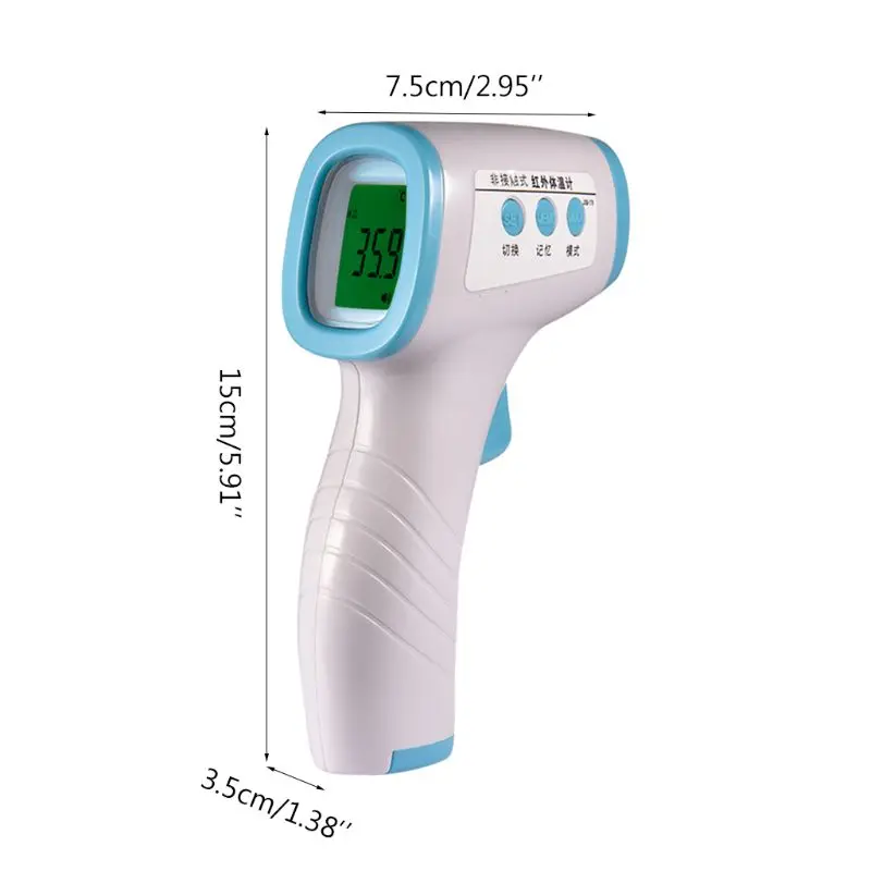 

Infrared Forehead Thermometer for Adult Thermometer Non-Contact Baby Thermometer for Fever Digital Ear Thermometer Temporal Ther