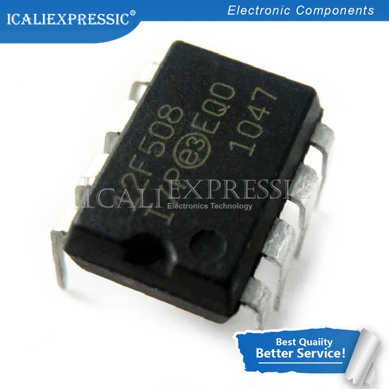 

5 шт. Φ/P Φ PIC12F508 12F508-I/P DIP-8 новый оригинальный телефон