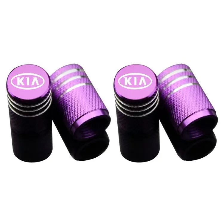 

4PC Automobile tire valve core tire decorative valve For KIA K3 K5 7 9 Rio Ceed Stonic Sonet Forte Sorento Venga Car accessories