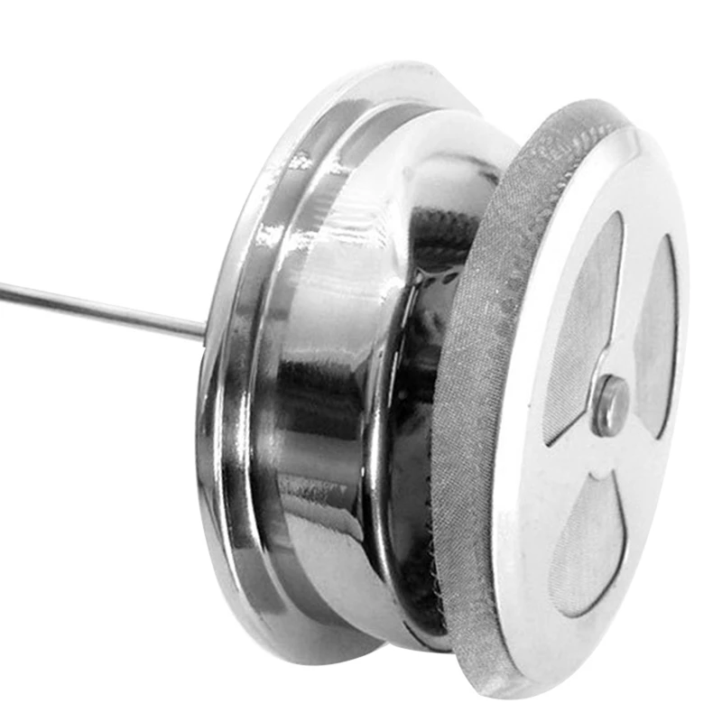 

2 Set Stainless Steel French Press Coffee Maker with Extra Filters, 1000Ml & 800Ml