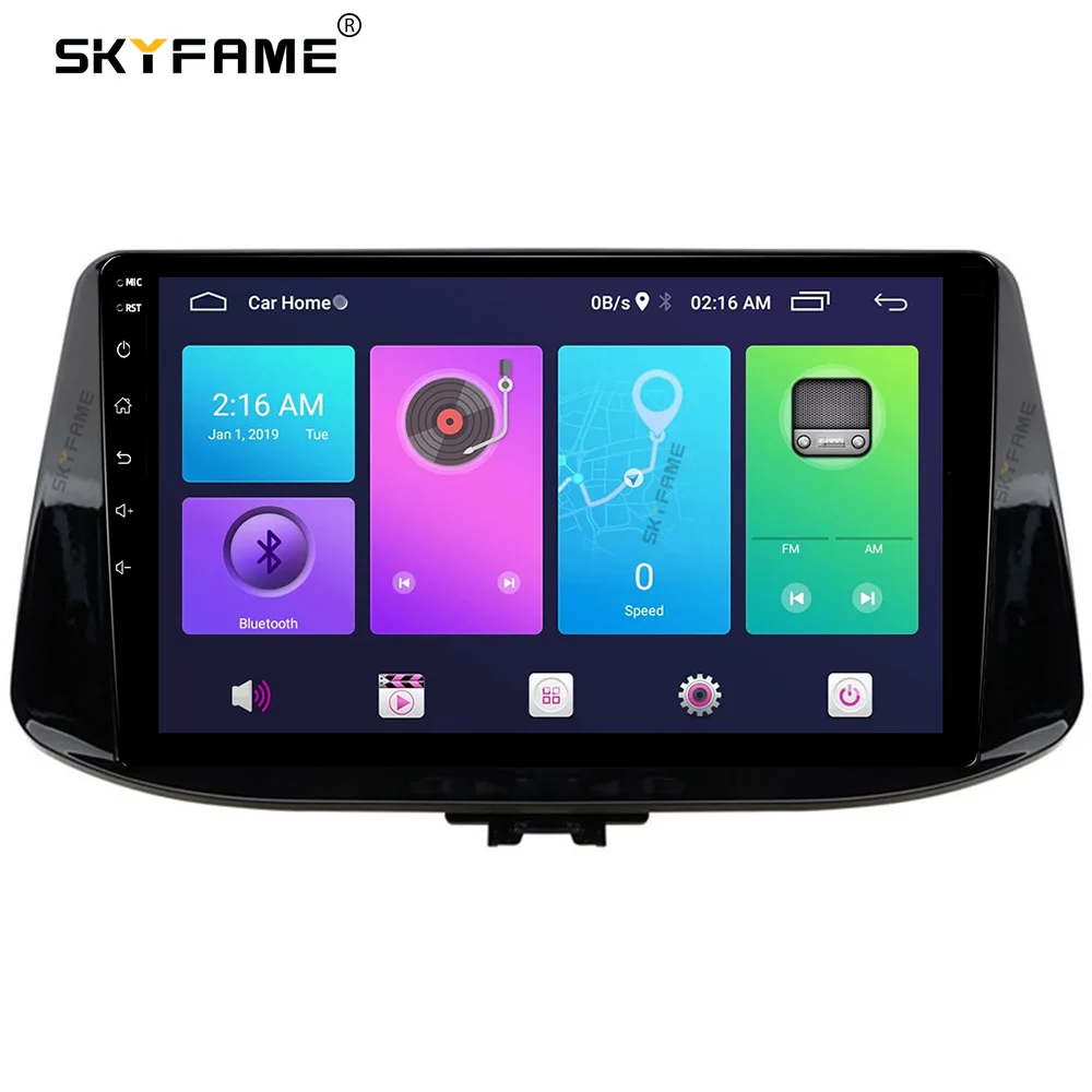 SKYFAME Автомобильная Рамка адаптер для Hyundai I30 2017 Android радио приборная панель