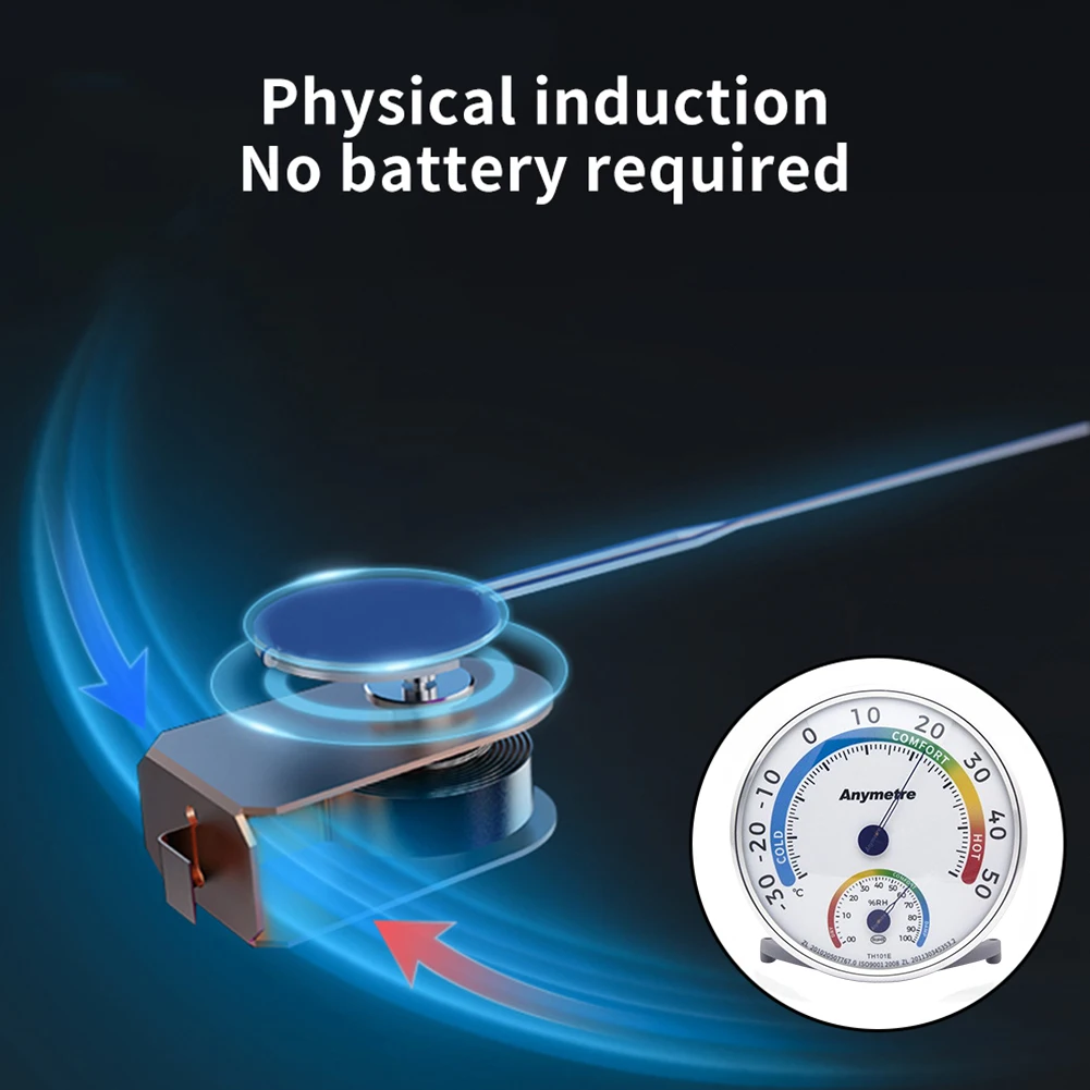 Измеритель погоды многофункциональный портативный термометр ABS-гигрометр с