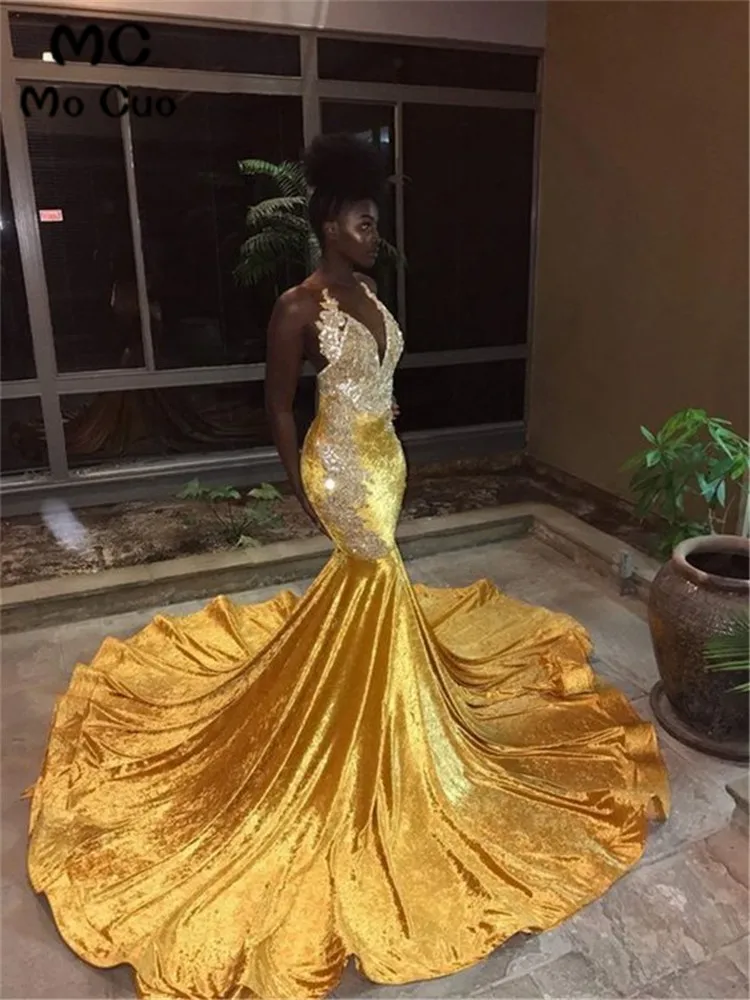 

Sexy Mermaid Evening Party Dress With White Lace Shiny Satin Backless Formal Gowns For Teens Prom Gown Evening Dresses