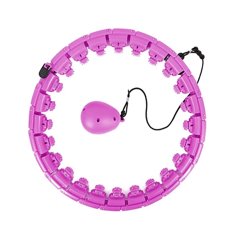 

H7JC Fitness Exercise Weighted Ring, Premium Soft Padding Weighted Ring for Adults Weight Loss, Adjustable Adult