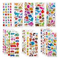 3d stickers for kids toddlers 208 different sheets 3d puffy bulk sticker cartoon education classic toy children boys girl gifts