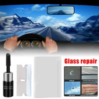 car windshield repair kit windshield repair liquid glass scratch fluid resin sealer diy auto window screen polishing