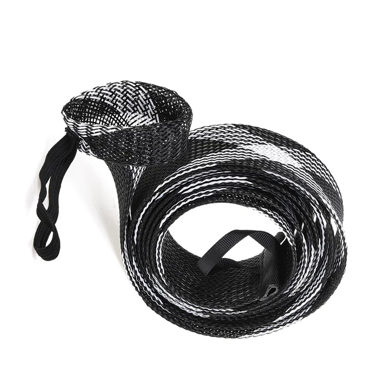 Новая Удочка носки Рукав крышка плетеная сетка протектор перчатки рыболовные