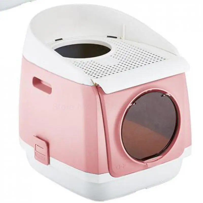 Кошачий песок горшок полностью закрытый бесплатный туалет для кошек