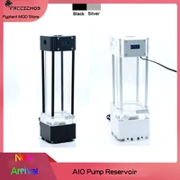 freezemod aio pumpreservoir with temperature displaywater tank res combo for pc water cooling system 200mm250mm300mm