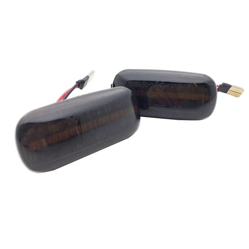 

WEAREDIFNT 2 PCS Dynamic Smoked LED Side Marker Signal Lights for Audi A4 S4 B6 B7 A6 A8 C5 TT 8J Roadster Car Accessories