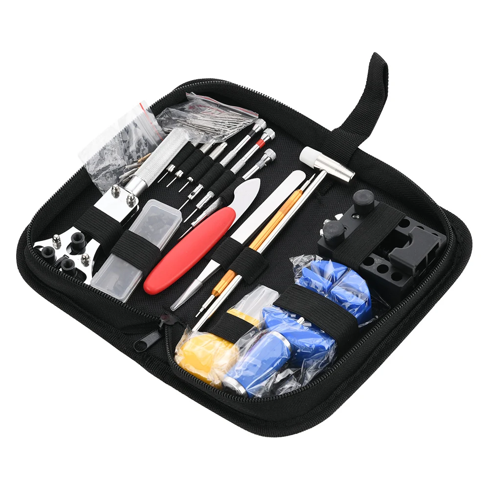 

Repairs Kit Disassembly Set Maintenance Tools 147PCS Watchmaker Supplies Metal ​Horlogemaker Accessories Case Opener Spring