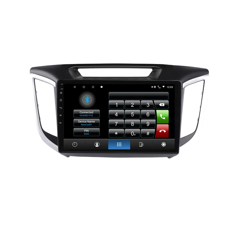 Автомагнитола 10 1 дюйма 4 Гб ОЗУ 8 ядер Android DVD GPS навигация для HYUNDAI IX25 CRETA стерео