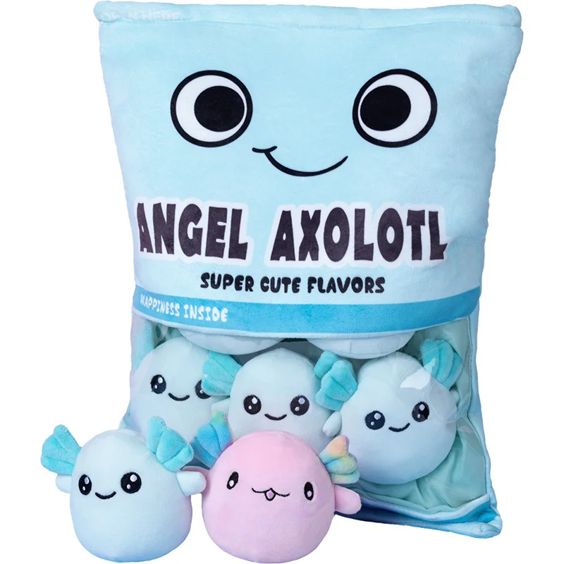 Новая креативная милая сумка из мультфильма плюшевая Axolotl игрушка для ребенка