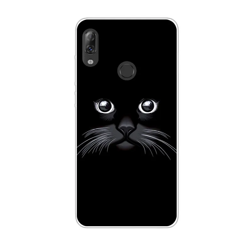 Чехол для Lenovo K5 pro силиконовая Мягкая задняя крышка из ТПУ с изображением зверей Z6