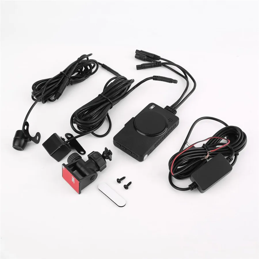 Видеорегистратор для езды на мотоцикле водонепроницаемая камера с двумя